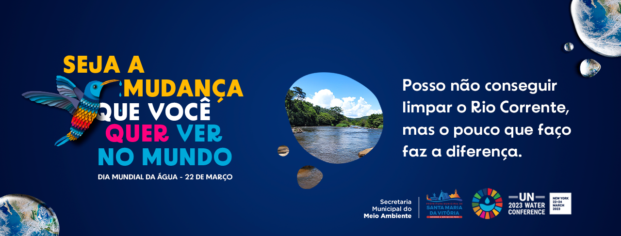 A SEMMA de Santa Maria da Vitória promove ações para celebrar o Dia Mundial da Água